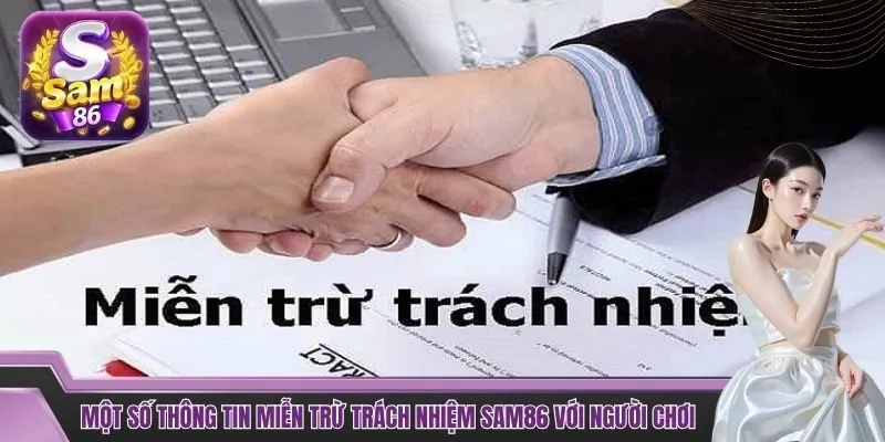 Điều khoản miễn trừ trách nhiệm SAM86 dựa trên sự công bằng
