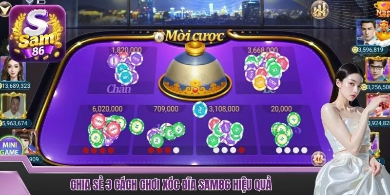 Gấp thếp là cách chơi xóc đĩa SAM86 hiệu quả