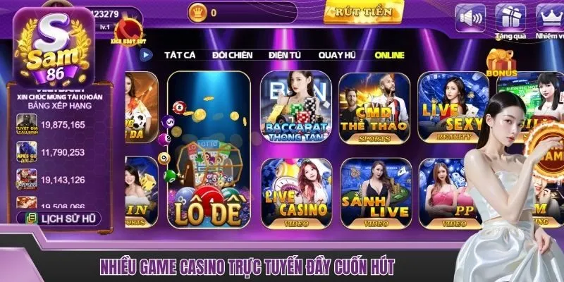 Khám phá Casino Live chất lượng cao